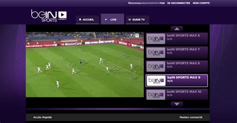 beIN SPORTS : Sports en Direct et Replay